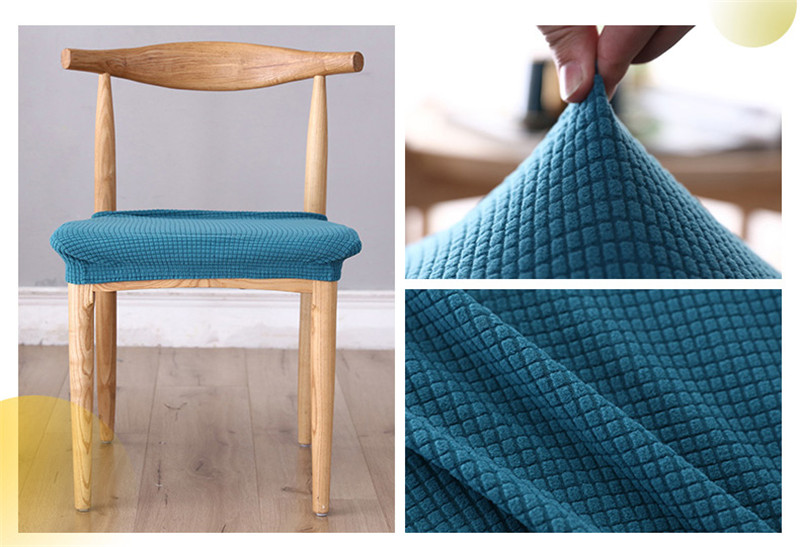 椅子カバー 2枚セット チェアカバー 座面カバー 座面用 イスカバー 伸縮素材 伸縮 乾燥機可 取り外し可能 シンプル おしゃれ ストレッチ素材 洗濯可 