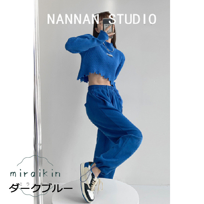 スウェットパンツ 韓国 レディース 新作 ドローストリング ジョガーパンツ ゆったり ファッション オルチャン ランニングウェア スウェット ウエストゴム パンツ