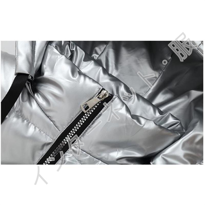 中綿ベスト メンズ ベスト アウター スタンドフード付き 取り外せ 防寒 送料無料 韓国風 撥水 着痩せ 暖か 秋冬 光沢感 おしゃれ ゆったり 軽量 