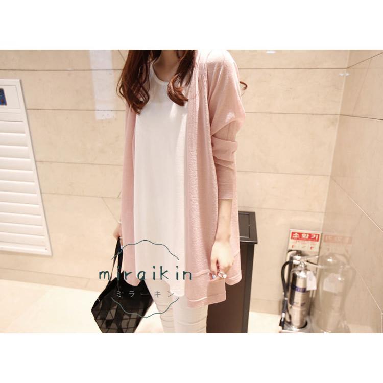 カーディガン レディース ロングカーディガン 春 夏 春夏 きれいめ ニット 黒 冷房対策 大人 コットン ブルー シンプル Vネック ホワイト 長袖 白 