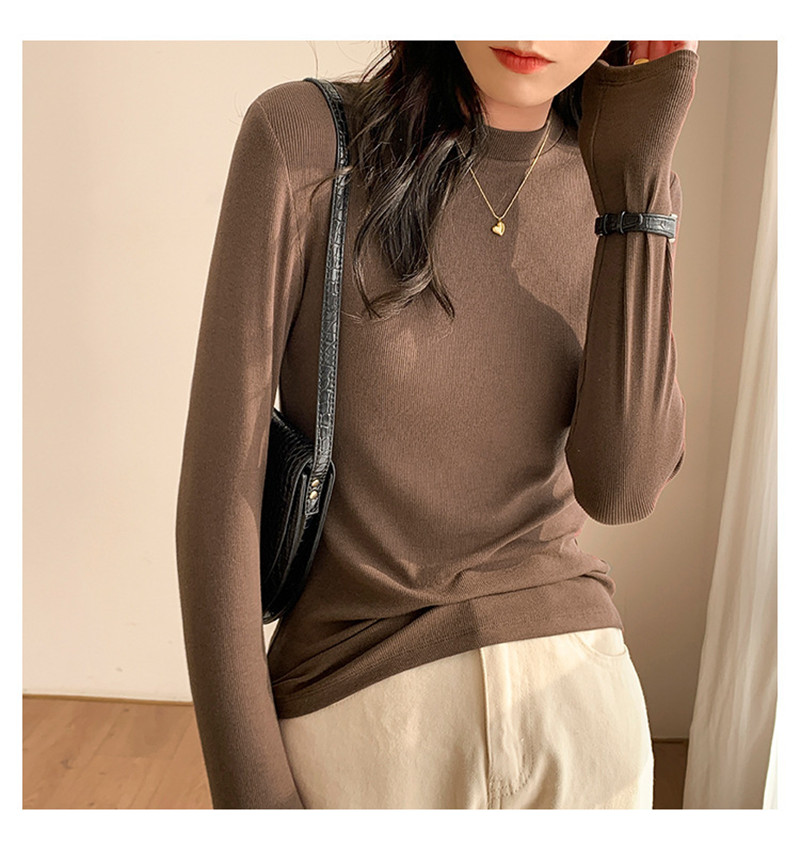 Tシャツ レディース カットソー 長袖 無地 トップス インナー ストレッチ プルオーバー カジュアル おしゃれ ブラウス ルームウェア シンプル 