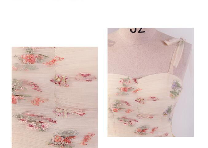 演奏会ドレス ノースリーブ プリント花柄 発表会ドレス イブニングドレス 花柄 編み上げ パーティードレス カクテルドレス レース コンサート 結婚式ドレス 