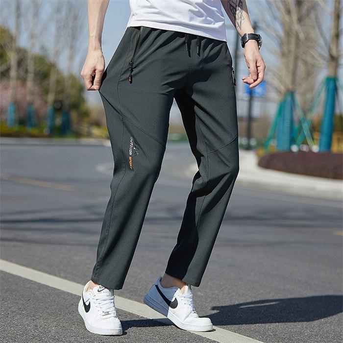 テーパードパンツ メンズ ロングパンツ 無地 ボメンズ カジュアル シンプル 軽量 通学 パンツ きれいめ 通勤 