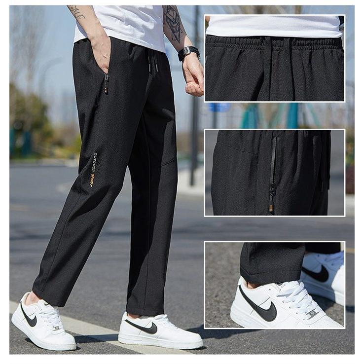 テーパードパンツ メンズ ロングパンツ 無地 ボメンズ カジュアル シンプル 軽量 通学 パンツ きれいめ 通勤 