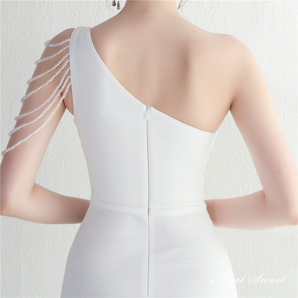 カラードレス ロングドレス マーメイドドレス パーティードレス ウェディングドレス 結婚式 披露宴 袖なし 発表会 ノースリーブ 演奏会 サテン ビーズ 二次会 