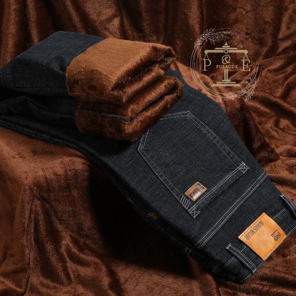 デニムパンツ 裏起毛パンツ メンズ スリムパンツ やや伸縮 暖ズボン 秋冬 暖かい 防風 おしゃれ 防寒 裏起毛 厚手 冬ズボン 暖パン 
