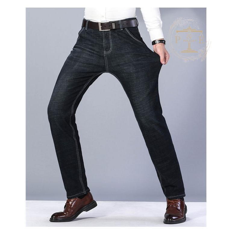 デニムパンツ 裏起毛パンツ メンズ スリムパンツ やや伸縮 暖ズボン 秋冬 暖かい 防風 おしゃれ 防寒 裏起毛 厚手 冬ズボン 暖パン 