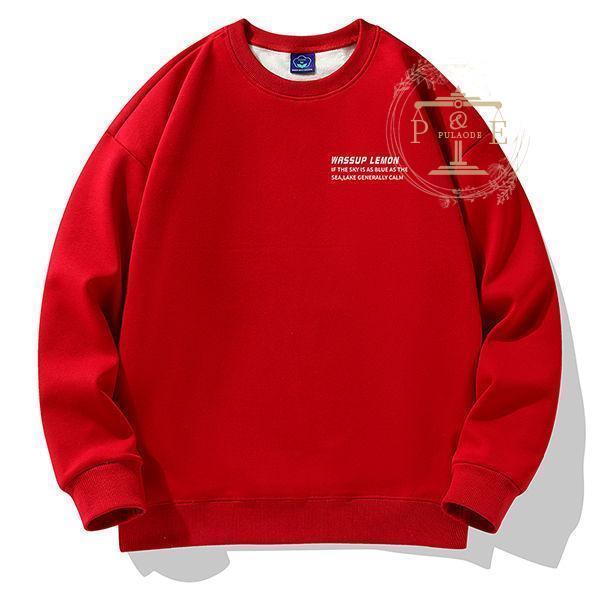 トレーナー メンズ プリントトレーナー 可愛い ふわふわ トレーナー 厚手 韓国風 男性 暖かい 秋冬 新作 お揃い クルーネック 