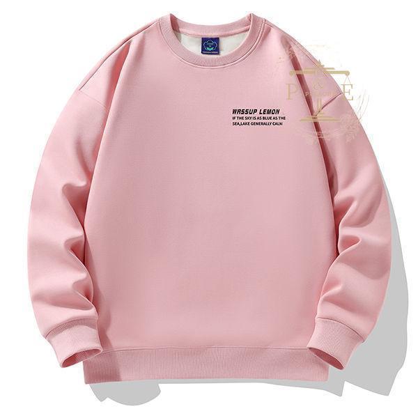 トレーナー メンズ プリントトレーナー 可愛い ふわふわ トレーナー 厚手 韓国風 男性 暖かい 秋冬 新作 お揃い クルーネック 