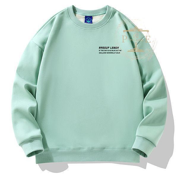 トレーナー メンズ プリントトレーナー 可愛い ふわふわ トレーナー 厚手 韓国風 男性 暖かい 秋冬 新作 お揃い クルーネック 