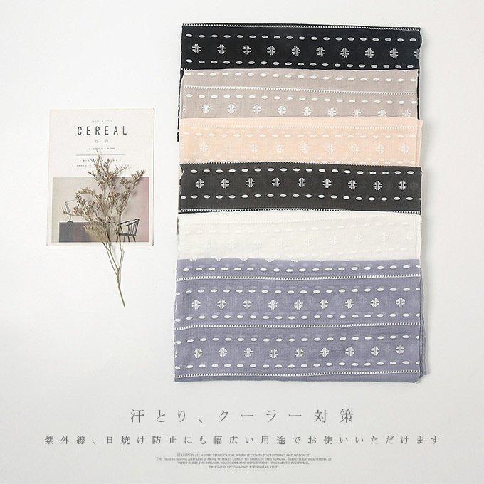 刺繍ストール レディース 薄手 春 夏 ストール 大判 スカーフ 