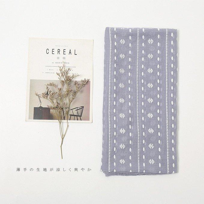 刺繍ストール レディース 薄手 春 夏 ストール 大判 スカーフ 