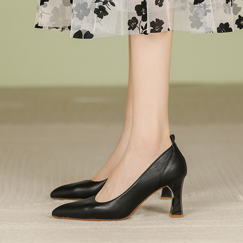 パンプス ハイヒール アンクルストラップ  