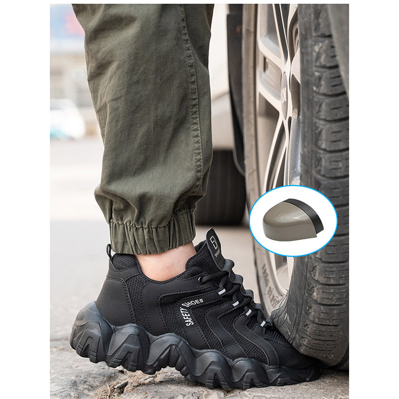 安全靴 作業靴 メンズ レディース おしゃれ セフティー安全スニーカー つま先ガード 靴 歩きやすい 耐滑 踏み抜き防止 鋼先芯 先芯入り 疲れない 