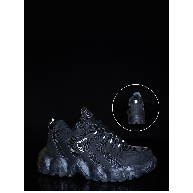 安全靴 作業靴 メンズ レディース おしゃれ セフティー安全スニーカー つま先ガード 靴 歩きやすい 耐滑 踏み抜き防止 鋼先芯 先芯入り 疲れない 