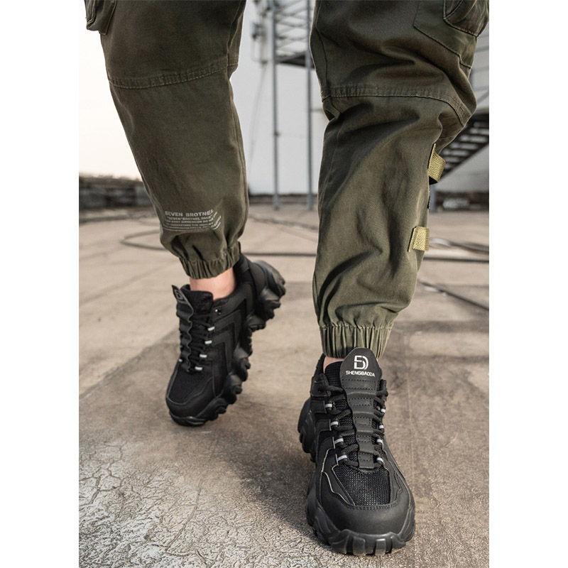 安全靴 作業靴 メンズ レディース おしゃれ セフティー安全スニーカー つま先ガード 靴 歩きやすい 耐滑 踏み抜き防止 鋼先芯 先芯入り 疲れない 