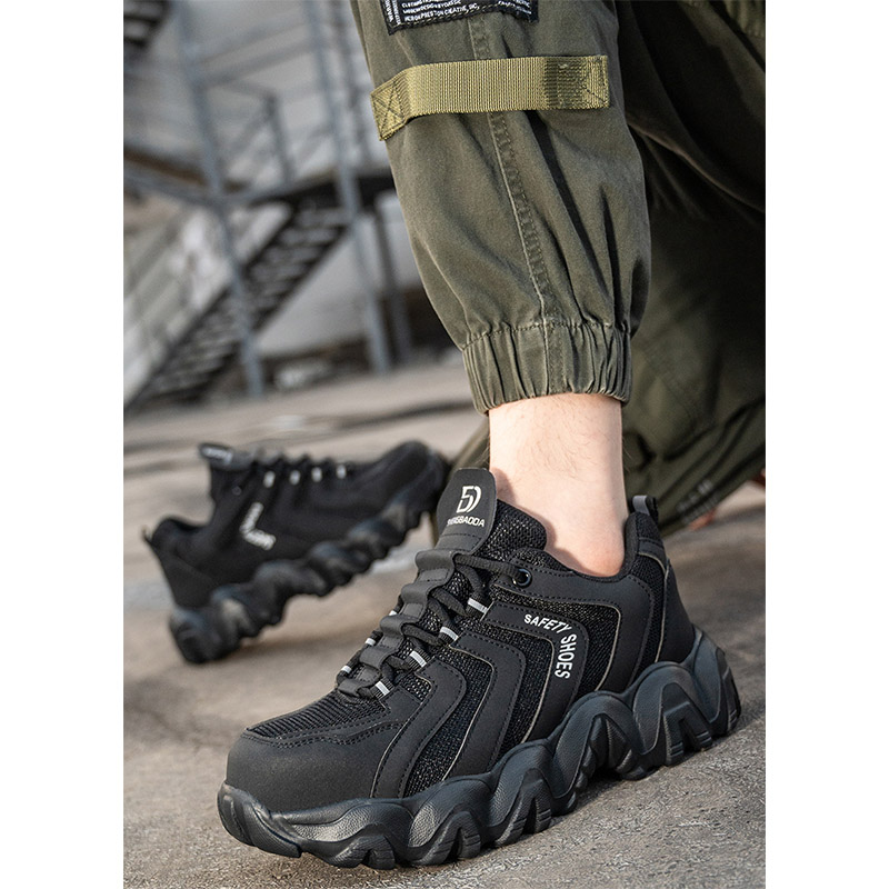 安全靴 作業靴 メンズ レディース おしゃれ セフティー安全スニーカー つま先ガード 靴 歩きやすい 耐滑 踏み抜き防止 鋼先芯 先芯入り 疲れない 