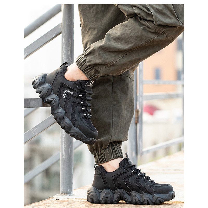 安全靴 作業靴 メンズ レディース おしゃれ セフティー安全スニーカー つま先ガード 靴 歩きやすい 耐滑 踏み抜き防止 鋼先芯 先芯入り 疲れない 