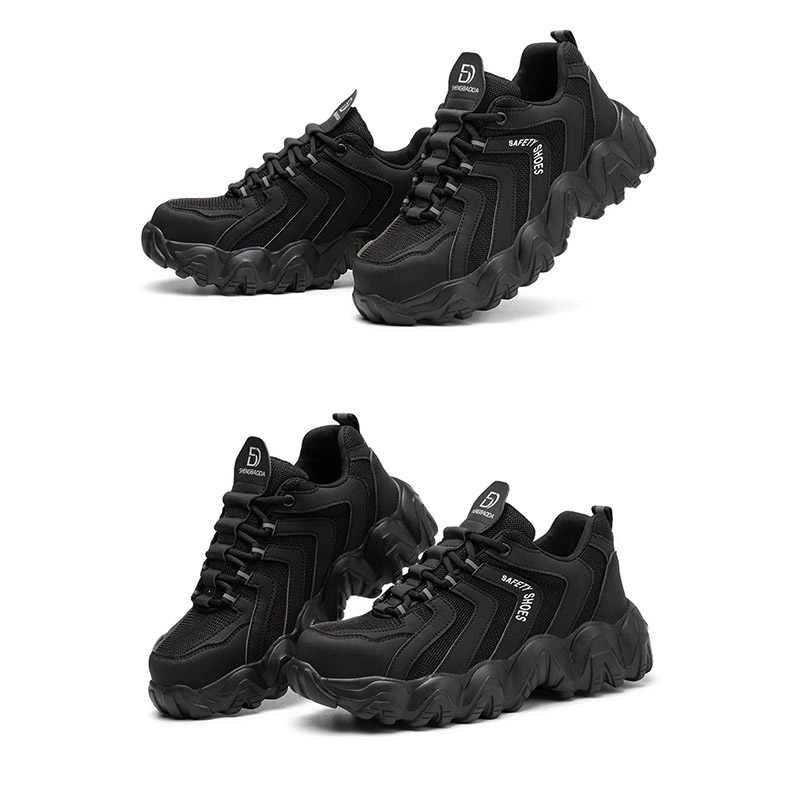 安全靴 作業靴 メンズ レディース おしゃれ セフティー安全スニーカー つま先ガード 靴 歩きやすい 耐滑 踏み抜き防止 鋼先芯 先芯入り 疲れない 