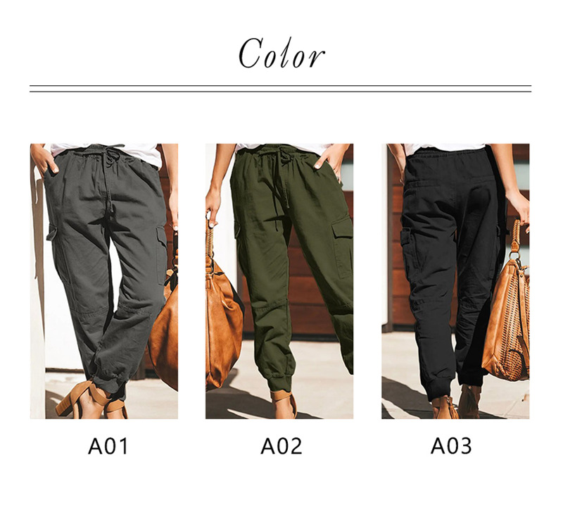 カーゴパンツ レディース ミリタリーパンツ ワイドパンツ ウエストゴム テーパードパンツ ダンス衣装 ワークパンツ ゆったり ロング丈 ヒップホップ 