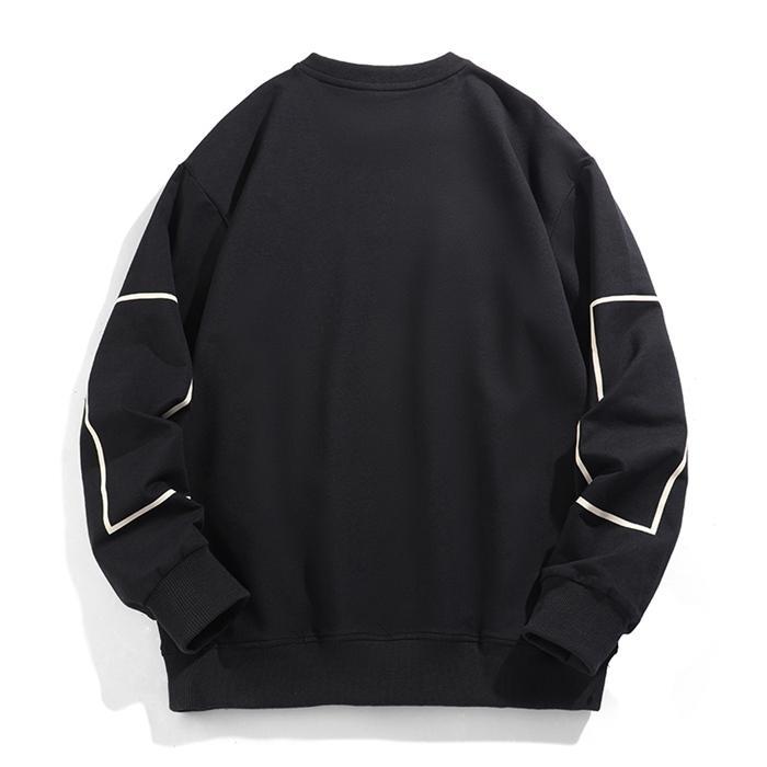 トレーナー メンズ スウェット クルーネック Tシャツ 長袖 オーバーサイズ 春 秋 おしゃれ 運動着 トップス スポーツ 