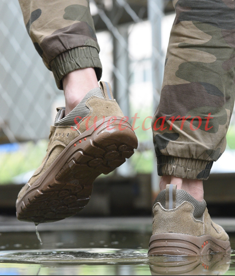 絶縁6KV 安全靴 メンズ おしゃれ 作業靴 滑り止め 通気 スニーカー つま先保護 作業用品 安全保護 男性用 踏み抜き防止 