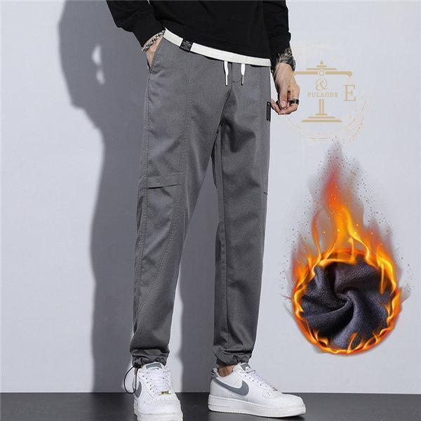 サルエルパンツ メンズ 裏起毛パンツ ジーンズ 厚手 暖かい 暖ズボン ストレッチパンツ やや伸縮 厚手 裏起毛 暖パン 秋冬 