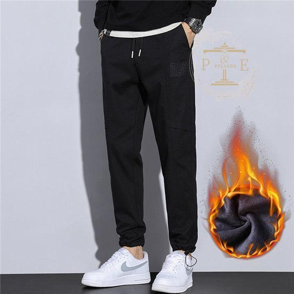 サルエルパンツ メンズ 裏起毛パンツ ジーンズ 厚手 暖かい 暖ズボン ストレッチパンツ やや伸縮 厚手 裏起毛 暖パン 秋冬 