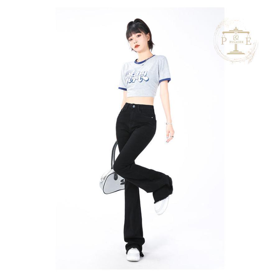デニムパンツ レディース ジーンズ ジーパン バギーパンツ ガウチョパンツ 春夏秋 美シルエット ワイドパンツ ファッション ゆったり 