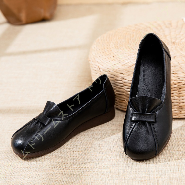 美脚 厚底 カジュアルレディース パンプス 痛くない 歩きやすい ウエッジソール オフィス ウェッジパンプス ラウンドトゥ コンフォート ヒール3CM 