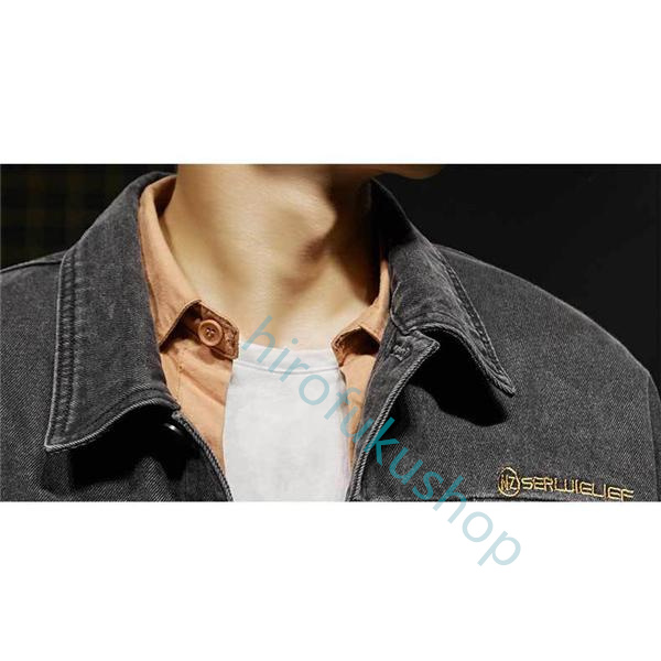 デニムジャケット メンズ Gジャン ジージャン ジャンパー ウォッシュ カジュアル オールシーズン アウター アメカジ ゆったり おしゃれ 上品 