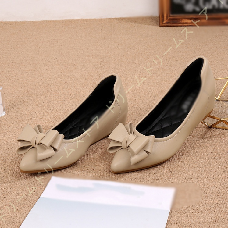 バレエ合わせやすい 通気性 婦人靴 ファッション クッション レディース ぺたんこ靴 5CM ウェッジパンプス ウェッジヒール 疲れにくい ハイヒール 