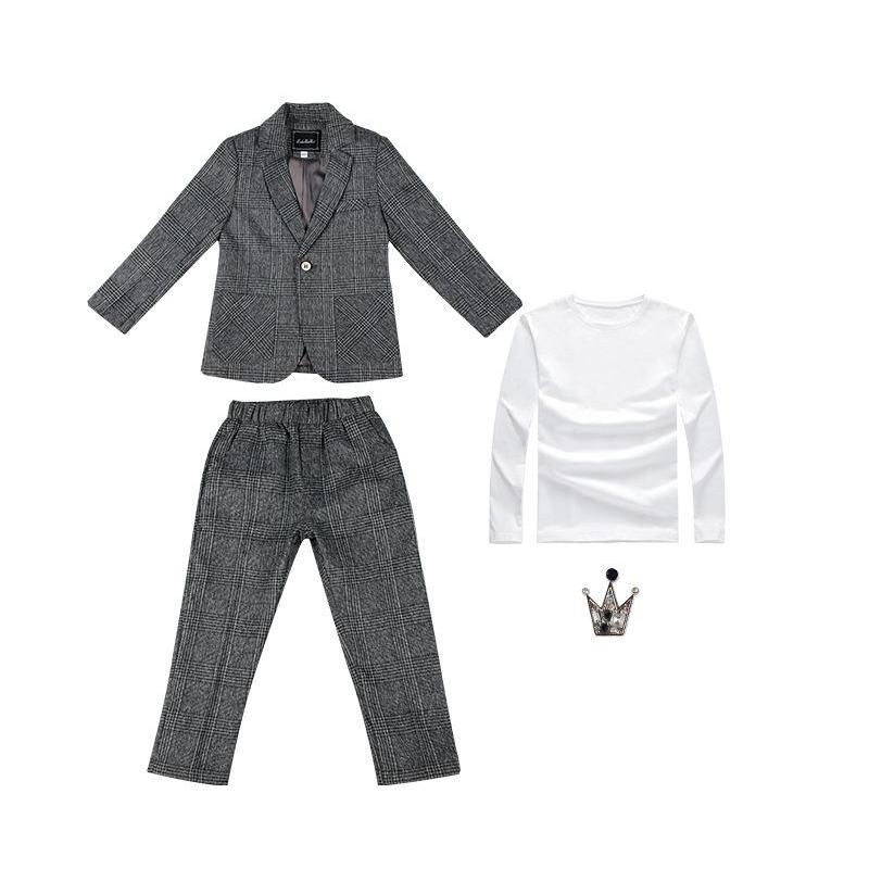 子供スーツ 男子 4点セット キッズ スーツ フォーマル フォーマルスーツ 入学式 結婚式 タキシード 男の子 カジュアル 卒園式 子供 