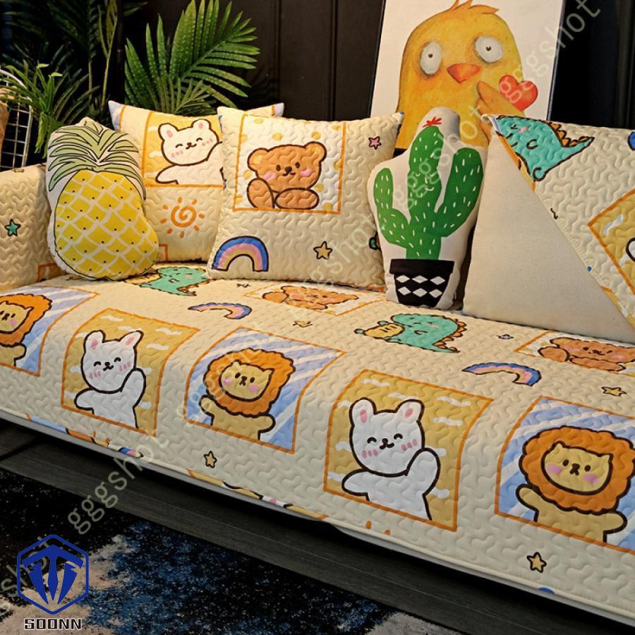 ペットソファーカバー ソファーカバー ソファーシーツ カウチソファカバー 犬猫対策 滑り止め ソファ保護 キルティング保護 背もたれカバー 防塵 厚手 
