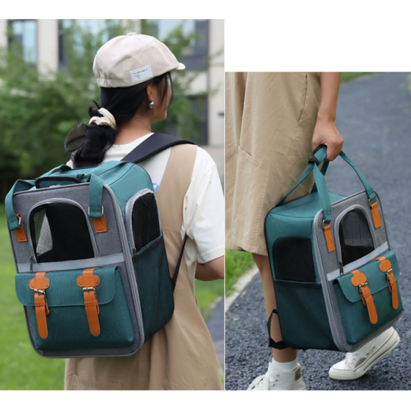 ペットキャリーバッグ リュックバッグ ショルダーバッグ 軽量 猫 犬 持ち運び ウサギ ペット用品 小型 小型犬通院 旅行 犬用 ケース お出かけ キャンプ 