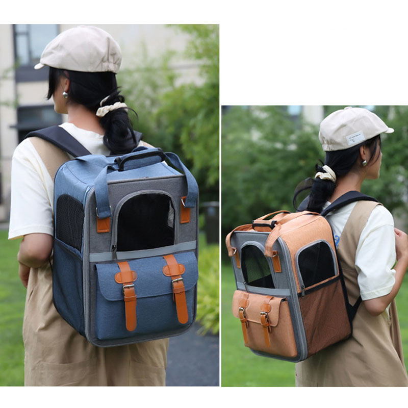 ペットキャリーバッグ リュックバッグ ショルダーバッグ 軽量 猫 犬 持ち運び ウサギ ペット用品 小型 小型犬通院 旅行 犬用 ケース お出かけ キャンプ 