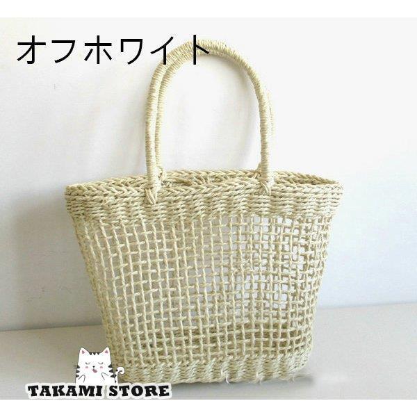 かごバッグ トート ハンドバッグ 手提げ レディース トートバッグ 軽量 マザーズ 肩掛け ママバッグ A4 草編みバッグビーチ 無地 大きめ ショルダーバッグ 