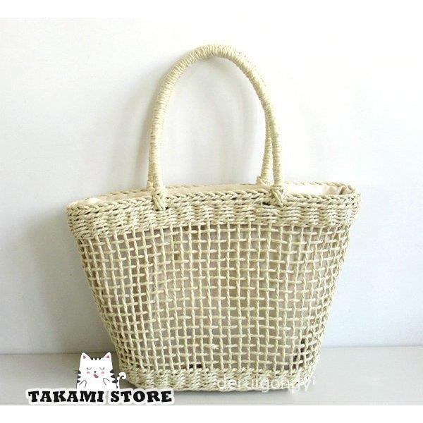 かごバッグ トート ハンドバッグ 手提げ レディース トートバッグ 軽量 マザーズ 肩掛け ママバッグ A4 草編みバッグビーチ 無地 大きめ ショルダーバッグ 