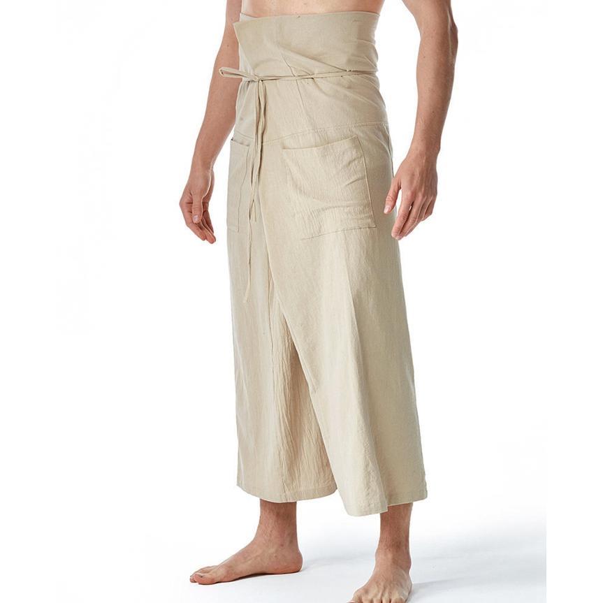 サルエルパンツ メンズ ロングパンツ カジュアルパンツ ロング丈 ヨガパンツ 無地 ボパンツ 軽量 快適通気性 おしゃれ ズボン 