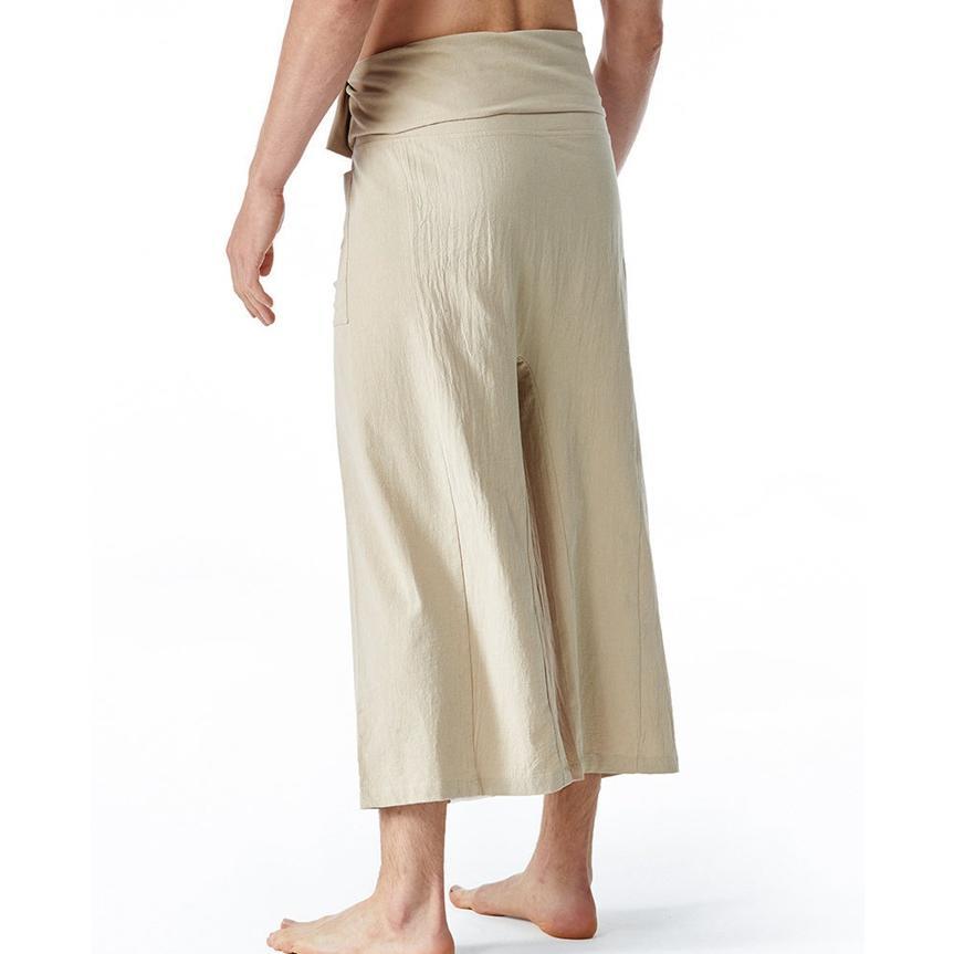 サルエルパンツ メンズ ロングパンツ カジュアルパンツ ロング丈 ヨガパンツ 無地 ボパンツ 軽量 快適通気性 おしゃれ ズボン 