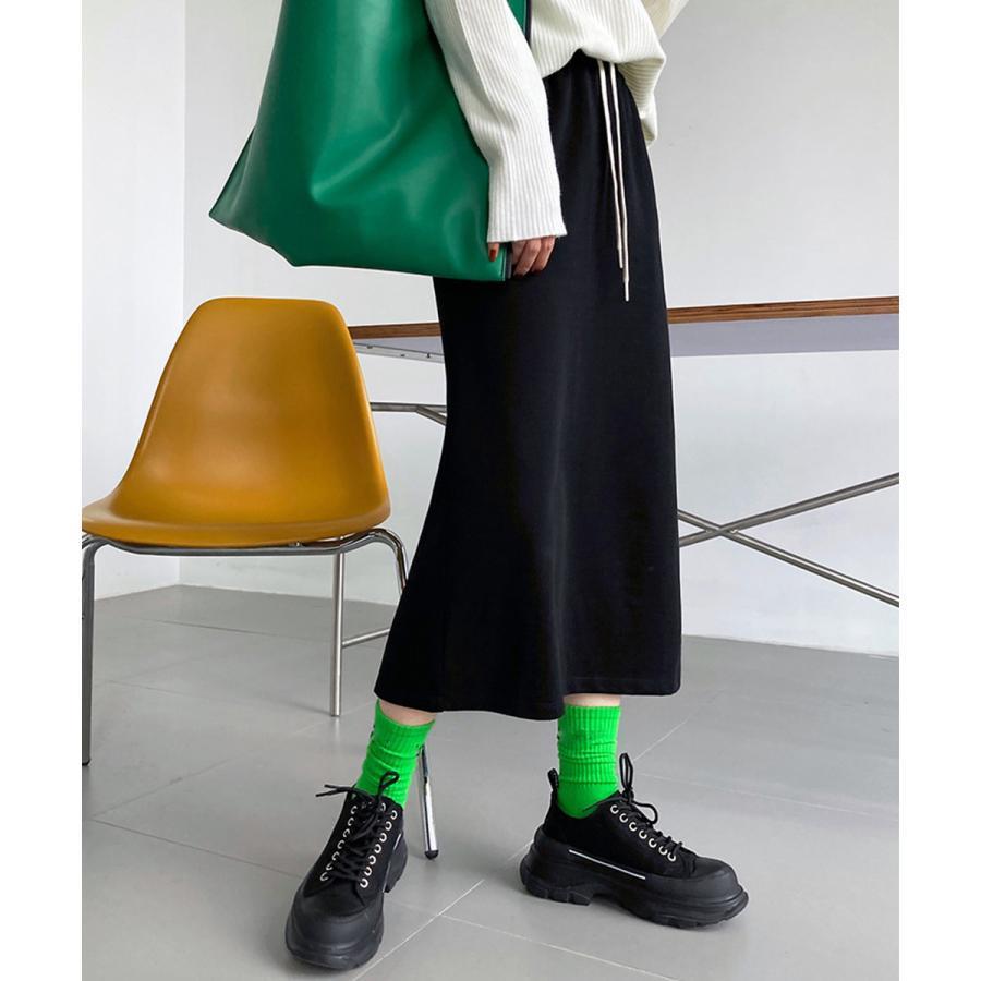 ニットスカート タイト レディース 秋冬  