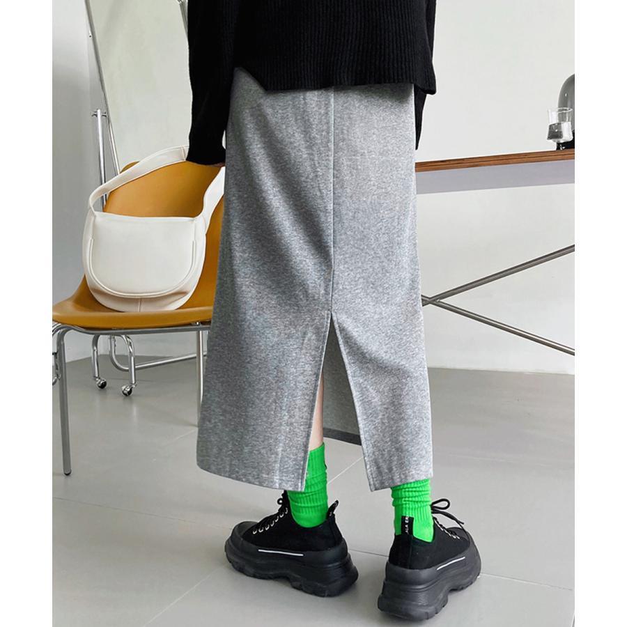 ニットスカート タイト レディース 秋冬  