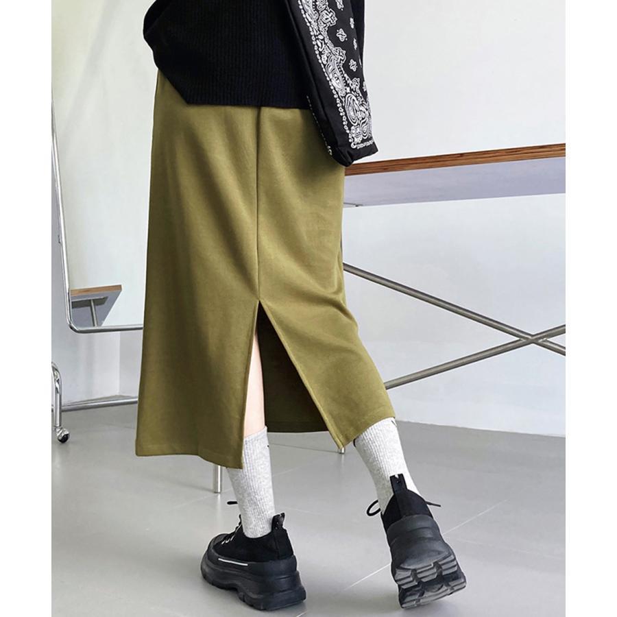 ニットスカート タイト レディース 秋冬  