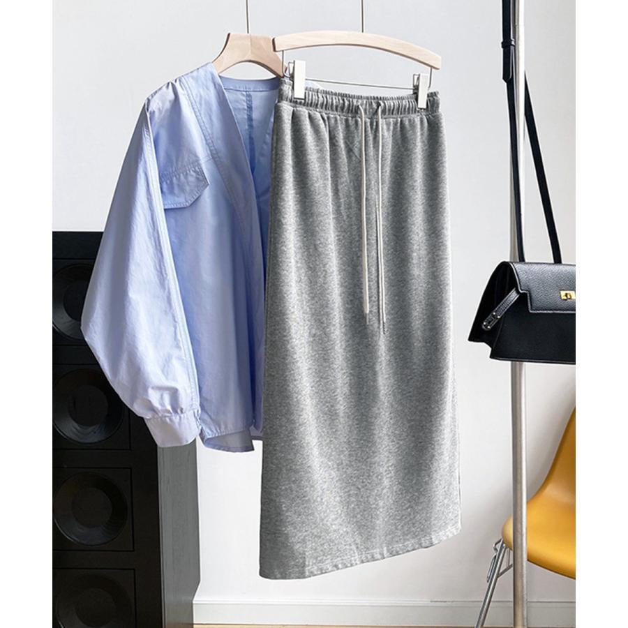 ニットスカート タイト レディース 秋冬  