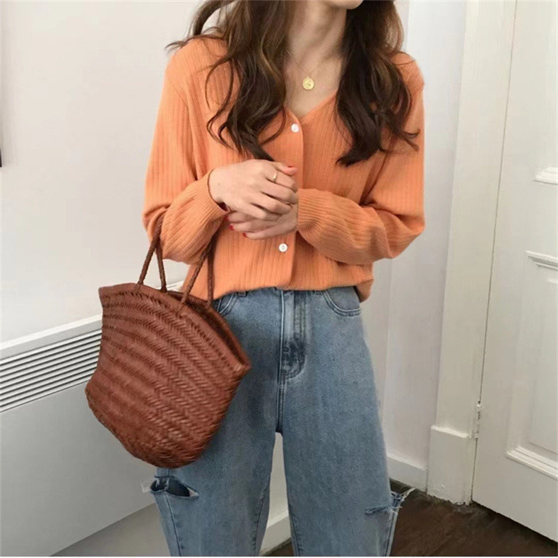 カーディガン セーター アウター レディース 2023年 秋新作 コート トレンド ルーズ 春ニットセーター女性 韓国風 