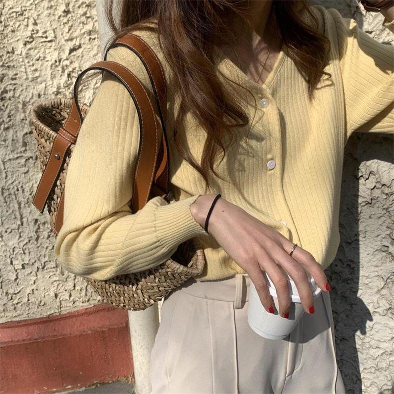 カーディガン セーター アウター レディース 2023年 秋新作 コート トレンド ルーズ 春ニットセーター女性 韓国風 