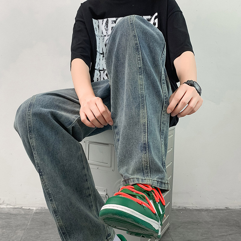 デニムパンツ メンズ スキニー ジーンズ ストレッチ パンツ 秋 ジーパン 衣類 筋 秋服 メンズ ズボン ボトム 