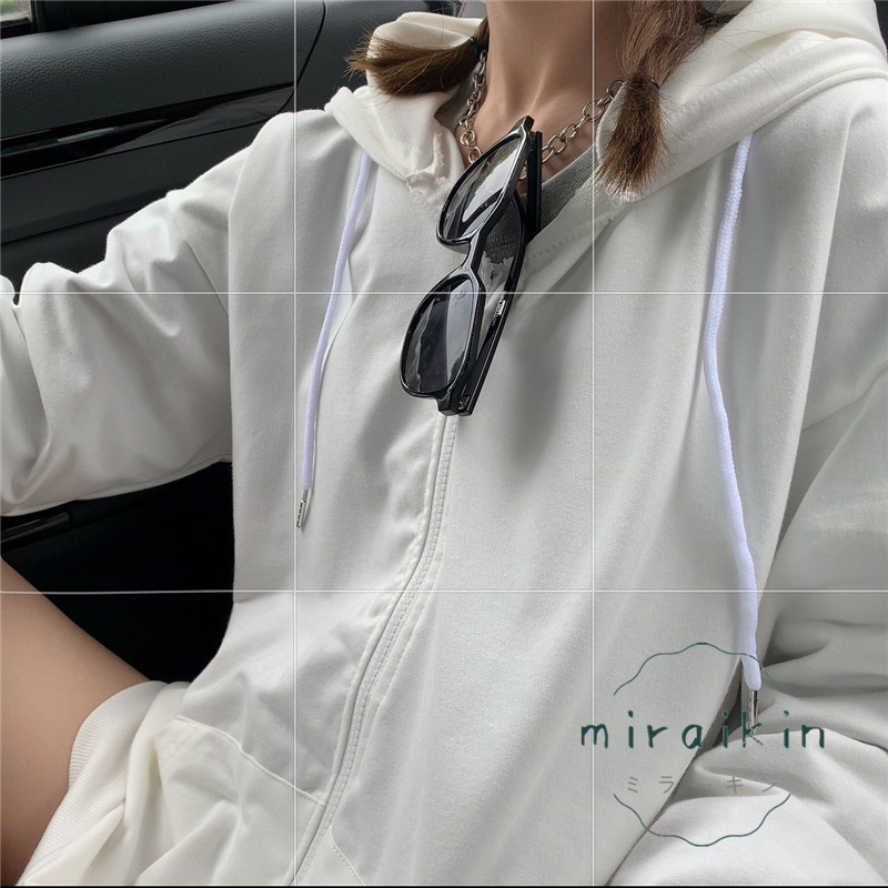 ジップレディース 長袖 ジップアップ無地 フード付きスウェット トップス ライトアウター ゆったり 通勤通学 おしゃれ 送料無料 カジュアル 