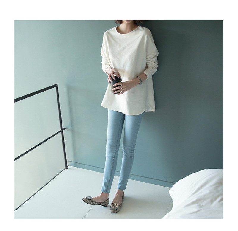 Tシャツ レディース 長袖 カットソー ロングTシャツ サイドスリット 秋 きれいめ 大きいサイズ ルームウェア トレーナー 体型カバー 部屋着 