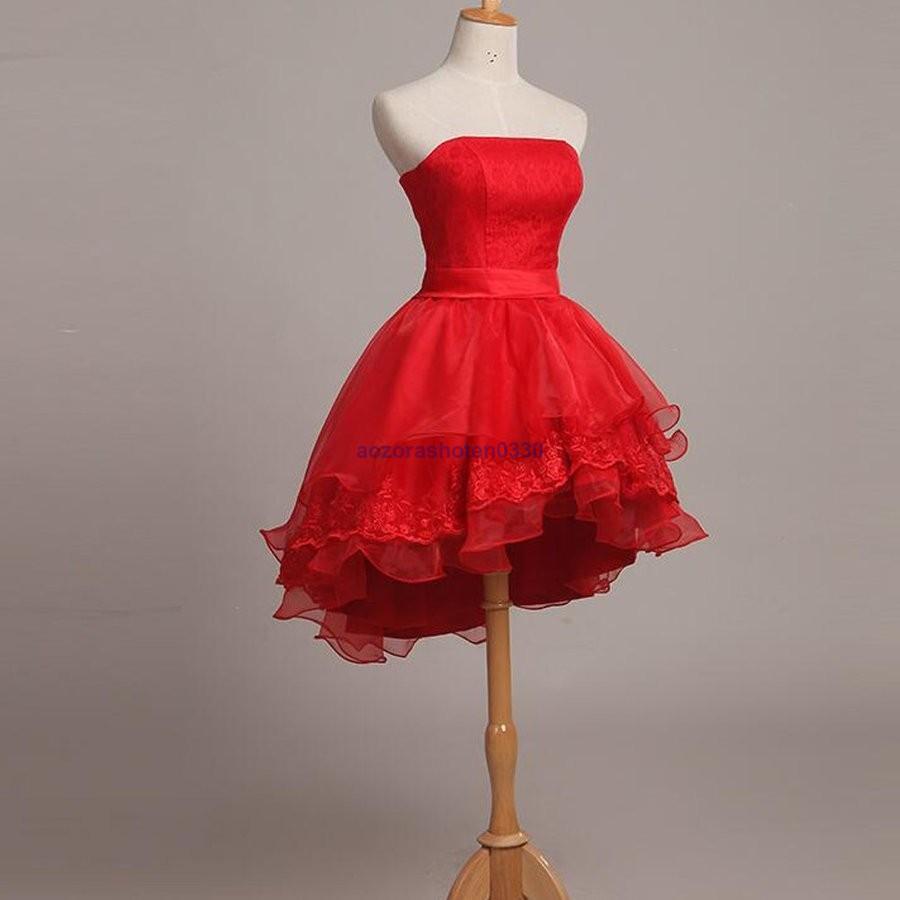 ホワイト 白いドレス ウエディングドレス 結婚式 2次会 花嫁 フォーマルドレス エンパイア 格安 ウェディングドレス ショートドレス ミニドレス 二次会ドレス 